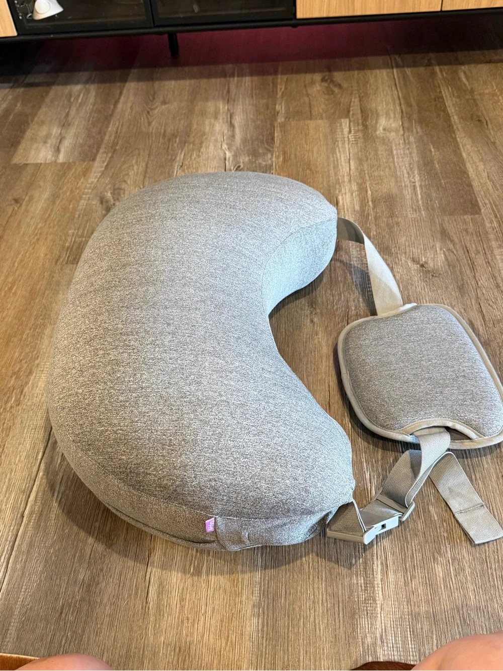 FRIDA Gray Nursing Pillow for Kids Accessories - Cozy Support